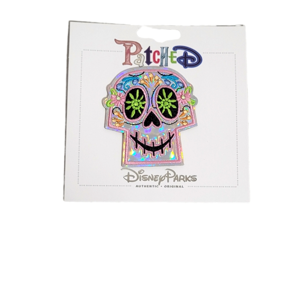 Disney Parks CoCo Sugar Skull Temporary Adhesive Sew On Patch